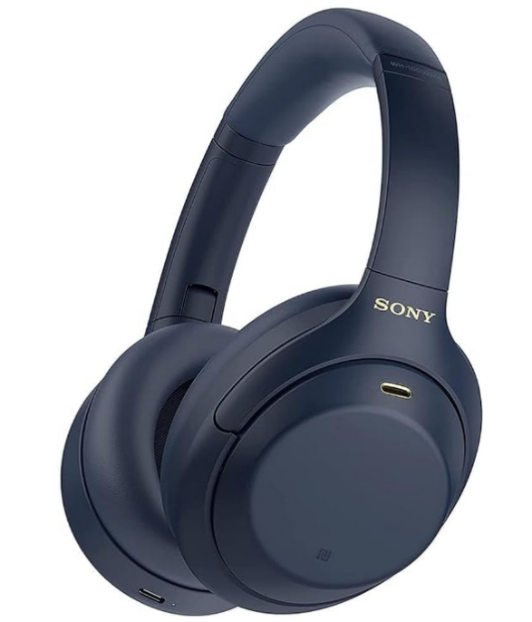 Casque sans fil à réduction de bruit Sony WH-1000XM4 bleu