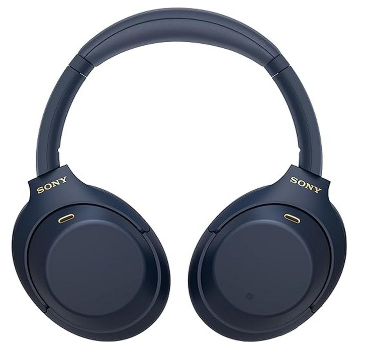 Casque sans fil à réduction de bruit Sony WH-1000XM4 bleu