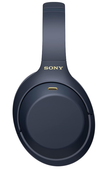 Casque sans fil à réduction de bruit Sony WH-1000XM4 bleu
