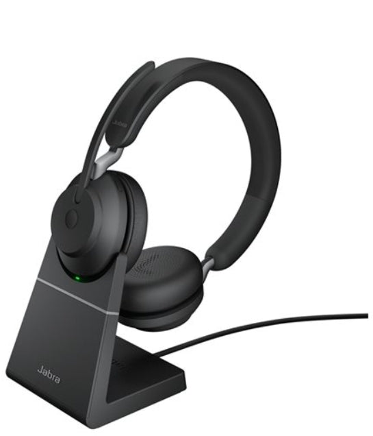 Jabra Evolve2 65 UC Stéréo (dongle USB-A) + Base de chargement