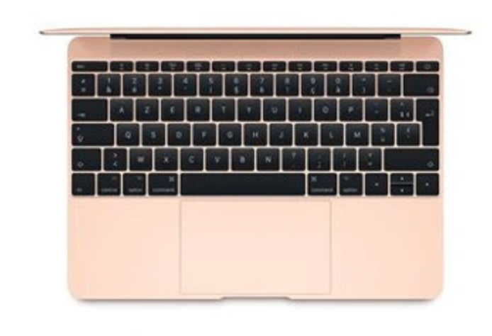 MacBook Retina, 12 pouces, début 2015, 1,1 GHz Intel Core M 256 SSD - RAM 8 Go AZERTY - Couleur OR - Français